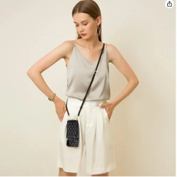 Kate Spade Case Apple iPhone 14 Pro Leopard Print Crossbody Faux Quilted Leather - Picture 11 of 16